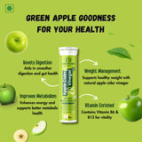 Aaryunya India Apple Cider Vinegar 500mg | Green Apple | For Weight Management & Gut Health, Aids Digestion