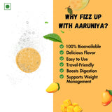 Aarunya India Apple Cider Vinegar 500mg | Mango Flavor | For Weight Management & Gut Health, Aids Digestion