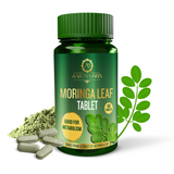 Aarunya India Moringa Leaf Tablets | Natural Superfood for Immunity, Digestion & Metabolism | 500mg | 60 Tablets