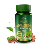 Aarunya India Ashwagandha Extract D.S. Tablets | Natural Stress & Immunity Support | 500mg | 60 Tablets