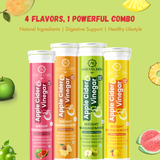 Aarunya India Apple Cider Vinegar 500mg | Combo Pack of 4 Flavors | For Weight Management & Gut Health, Aids Digestion