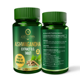 Aarunya India Ashwagandha Extract D.S. Tablets | Natural Stress & Immunity Support | 500mg | 60 Tablets