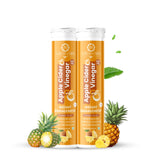 Aarunya India Apple Cider Vinegar 500mg | Pineapple Flavor | For Weight Management & Gut Health, Aids Digestion