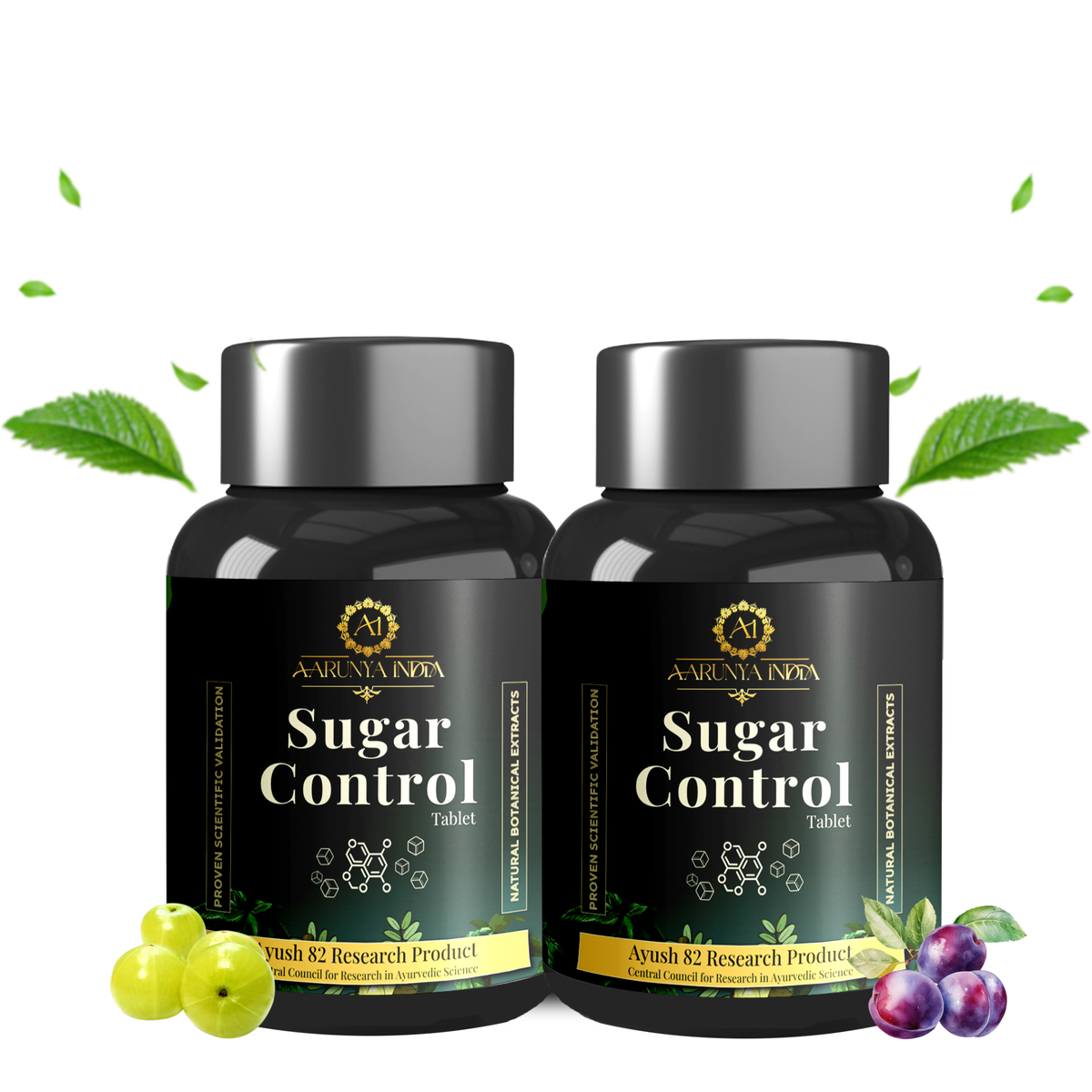 Aarunya India Sugar Control Tablets | Herbal Sugar Regulation & Diabetes Support